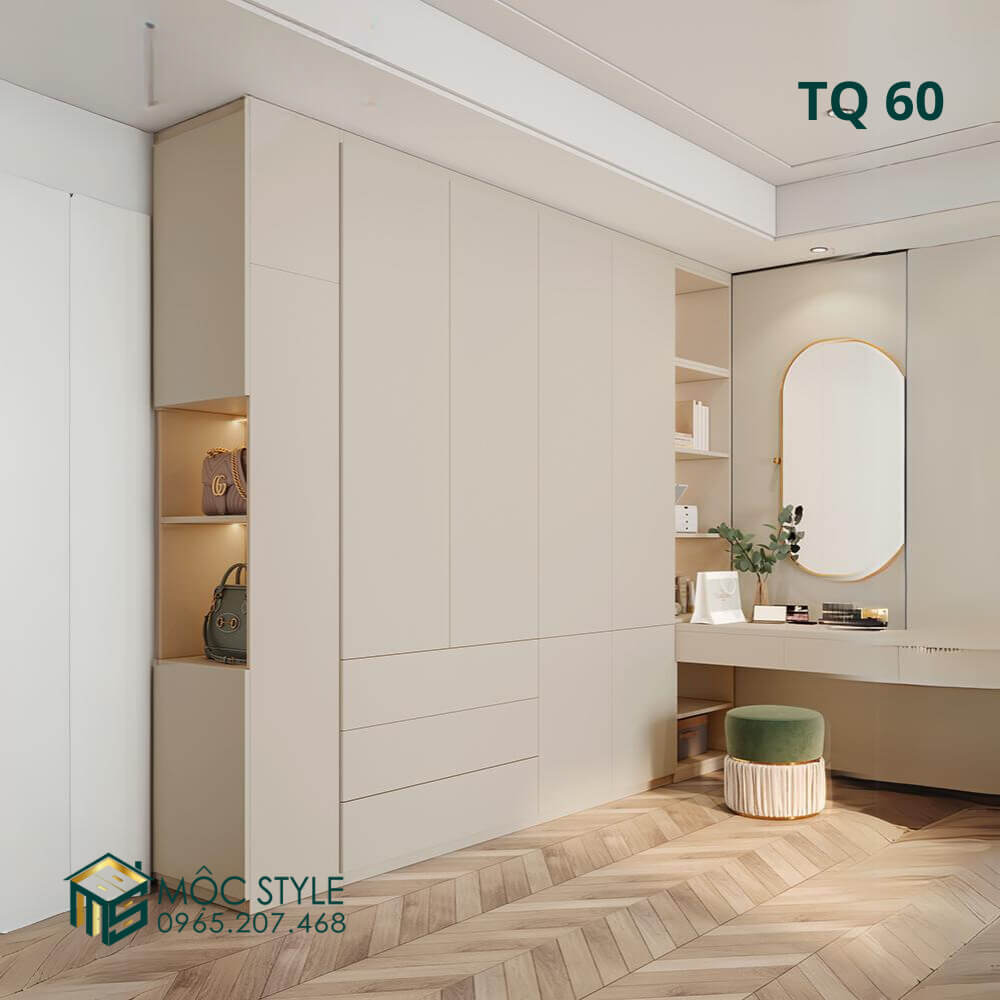 Tủ quần áo TQ 60 sang trọng